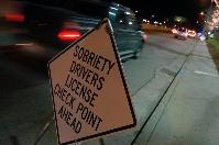 DUI sobriety checkpoint